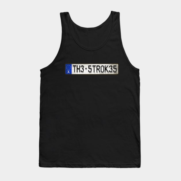 TH3 - 5TR0K35 Car license plates Tank Top by Girladies Artshop